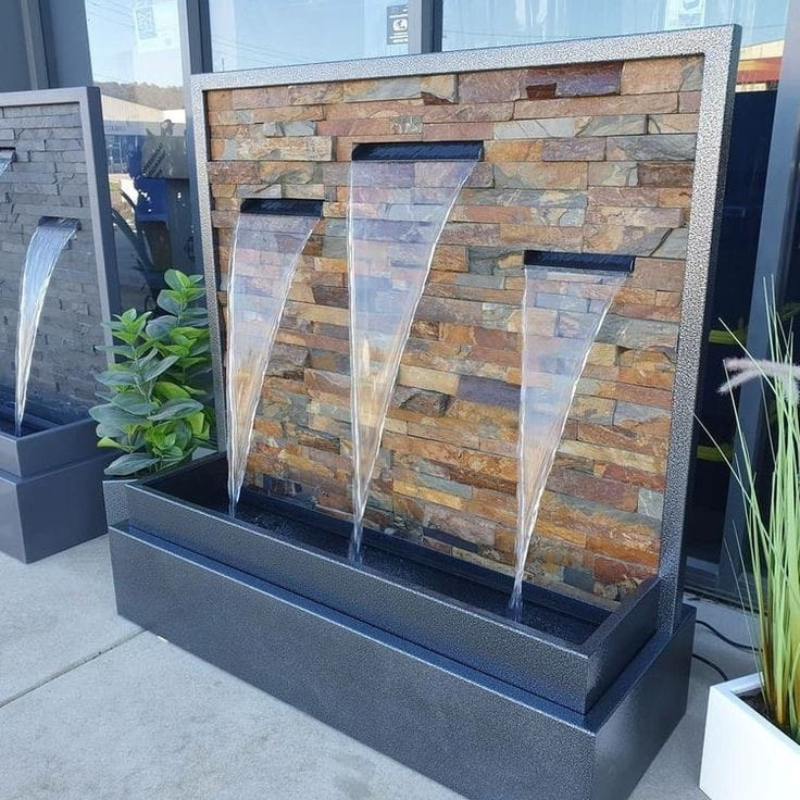 Modern Stone Panel Fountain
